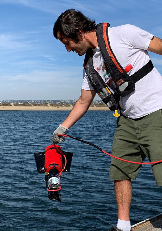 RandyXRR XRL being deployed in Mission Bay, CA